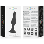 Anale Livello 3 12,5 cm Nero