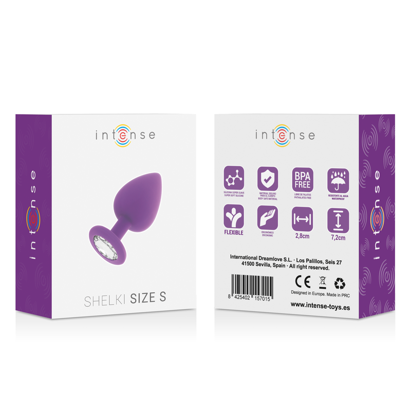 Shelki – S Plug Anale Lilla