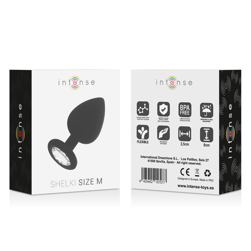 Shelki M – Plug Anale in Silicone Nero