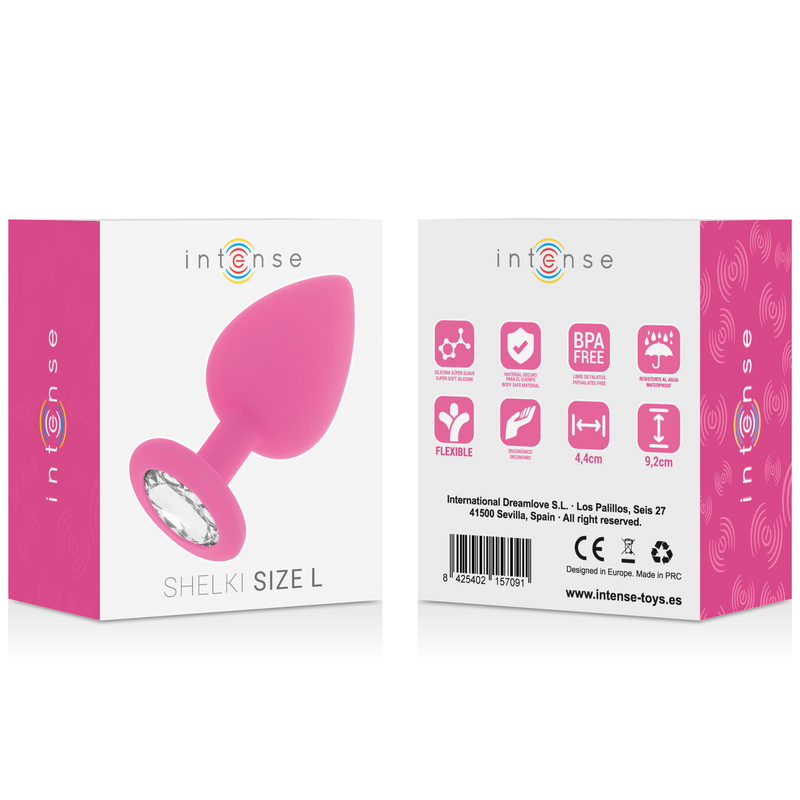 Shelki – L Plug Anale Fucsia