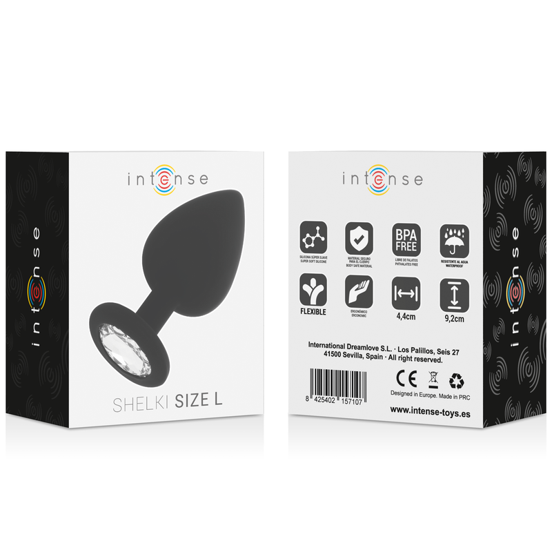 Plug Anale Shelki L Nero