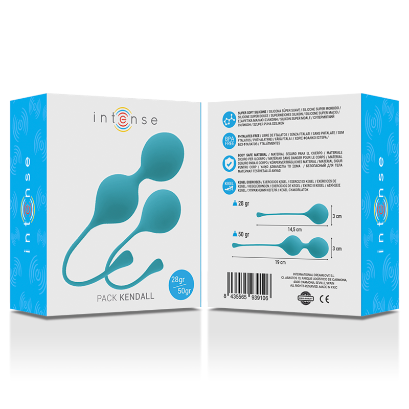 Pack Palle Kegel Kendall Blu