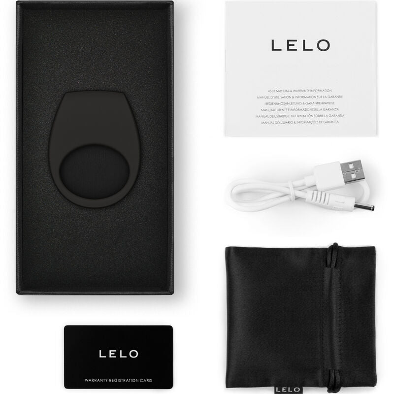 LELO Tor 3 – Anello Vibrante Nero