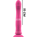 Dildo Vibratore in Silicone Rosa Michelangelo