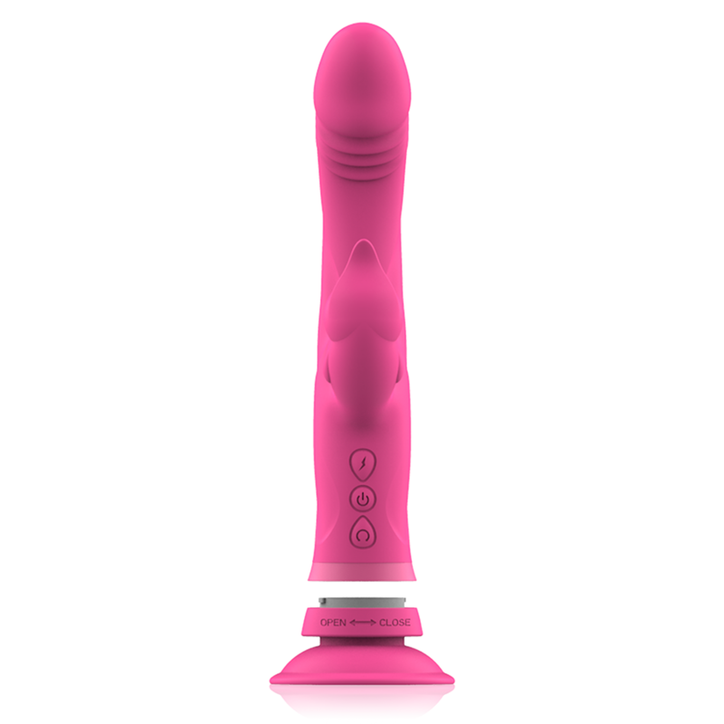 Vibratore Julio Rabbit in Silicone Rosa