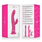 Vibratore Julio Rabbit in Silicone Rosa