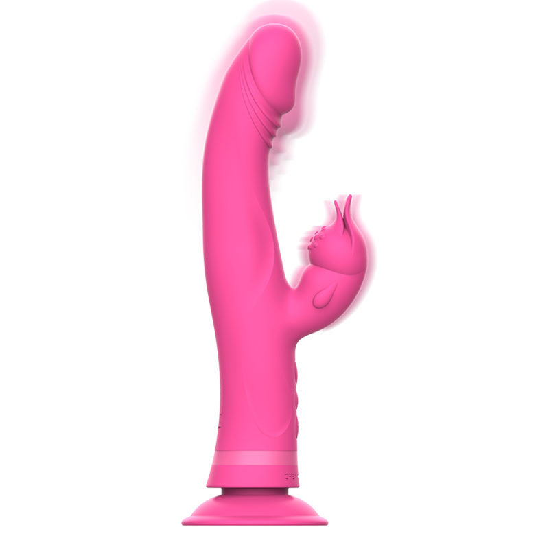 Vibratore Julio Rabbit in Silicone Rosa