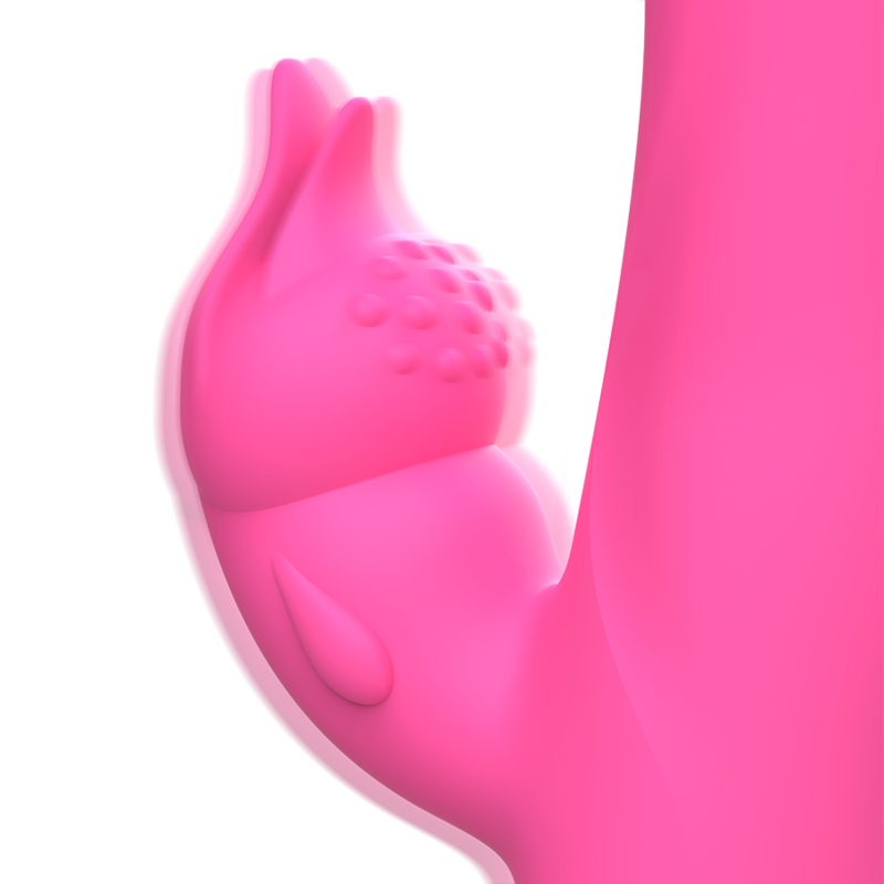 Vibratore Julio Rabbit in Silicone Rosa