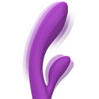 Vibratore Luigi Rabbit Silicone Liquido Viola