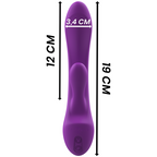 Vibratore Luigi Rabbit Silicone Liquido Viola