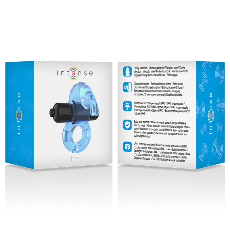 Fry – Anello Vibrante Blu