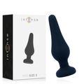 Plug Anale Pipo S Silicone Nero 9,8 cm