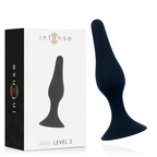Anal Level 2 – Plug in Silicone Nero 11,5 cm