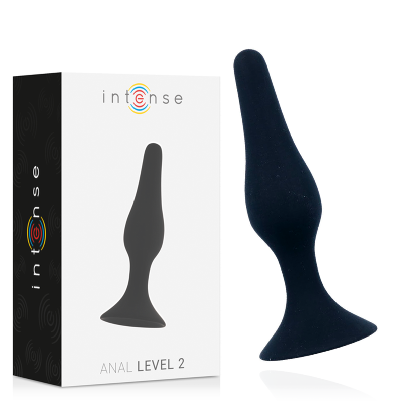 Anal Level 2 – Plug in Silicone Nero 11,5 cm