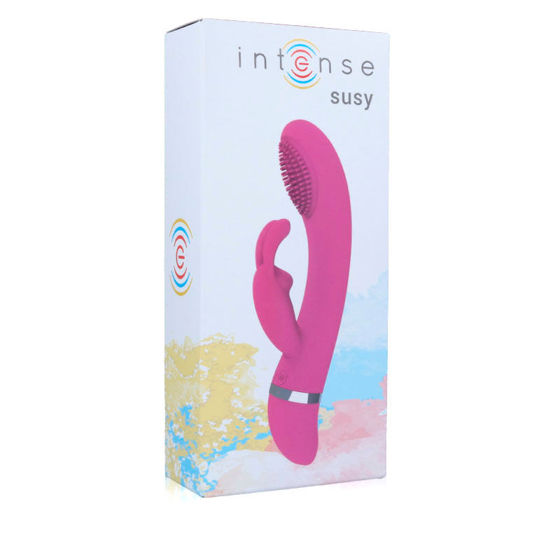 Susy – Rabbit Oscillante in Silicone Rosa