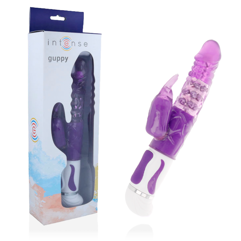 Vibratore Rotante Guppy Lilla