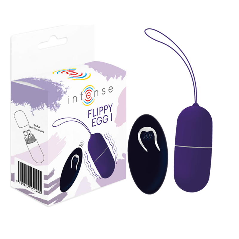 Flippy I – Uovo Vibrante con Telecomando Viola