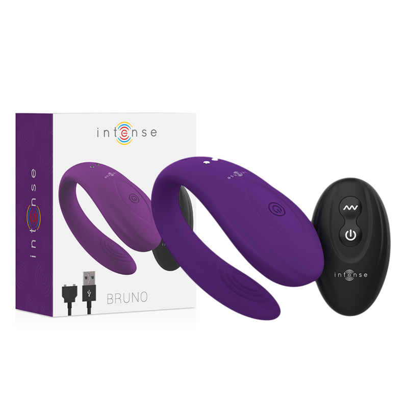 Bruno – Stimolatore di Coppia con Telecomando Lilla