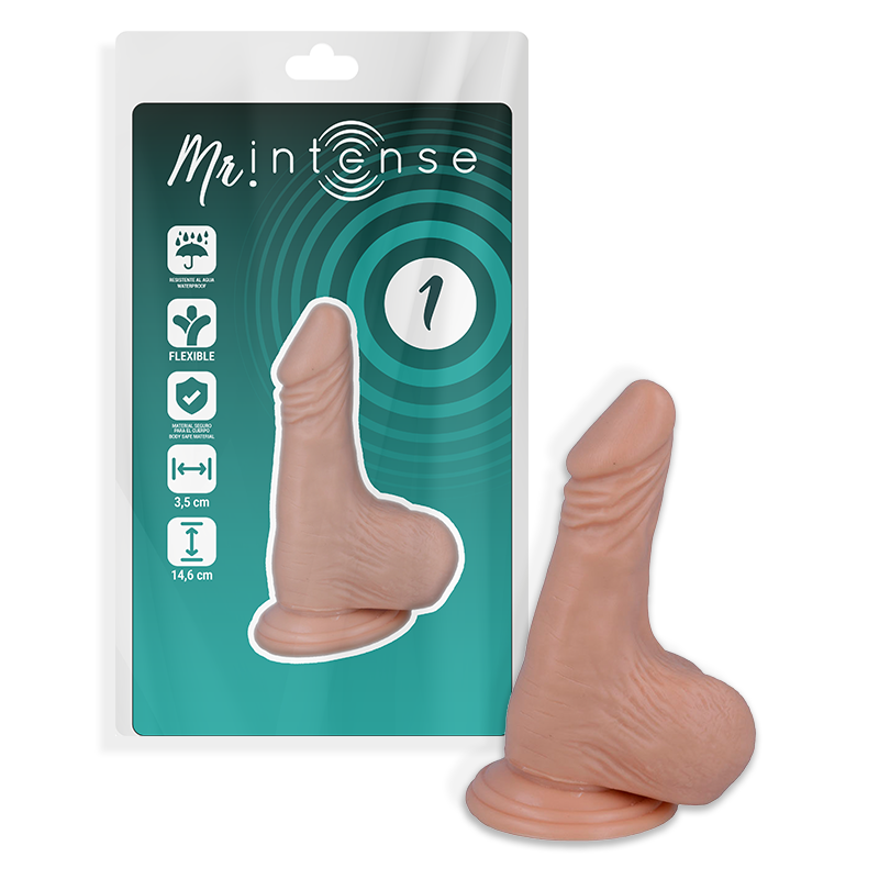 Dildo Realistico 1 – 14,6 cm Ø 3,5 cm