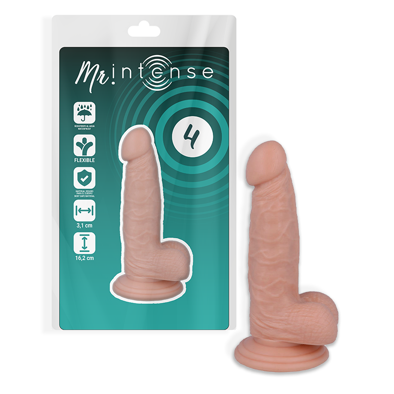 Dildo Realistico 4 – 16,2 cm Ø 3,1 cm