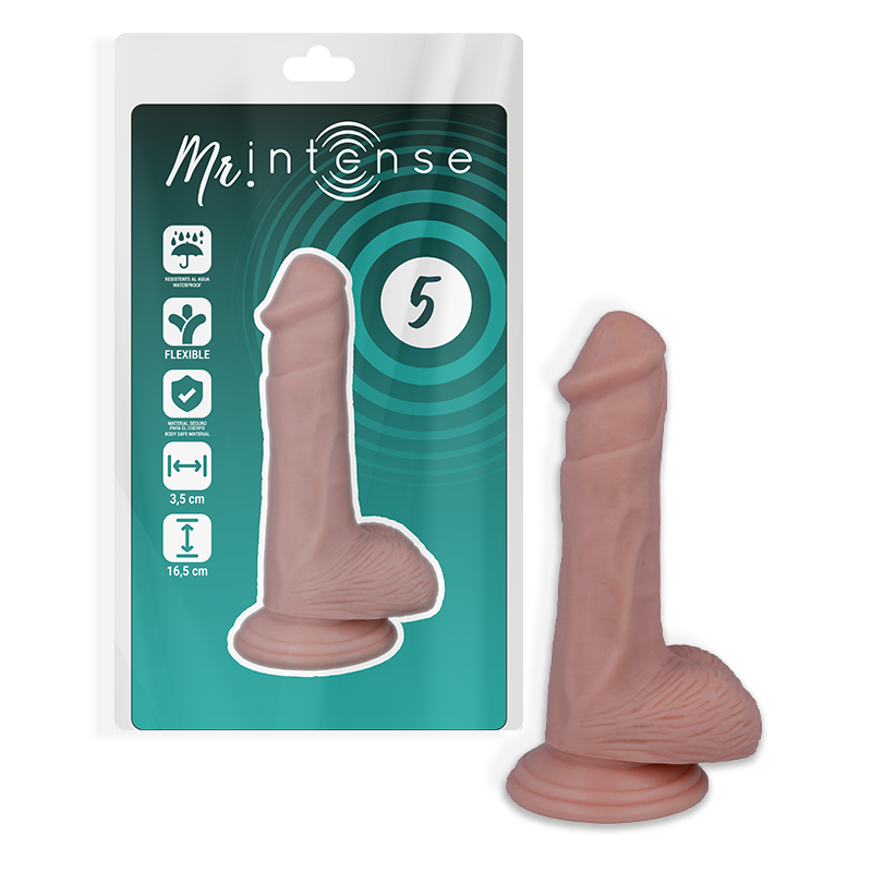 Dildo Realistico 5 – 16,5 cm Ø 3,5 cm