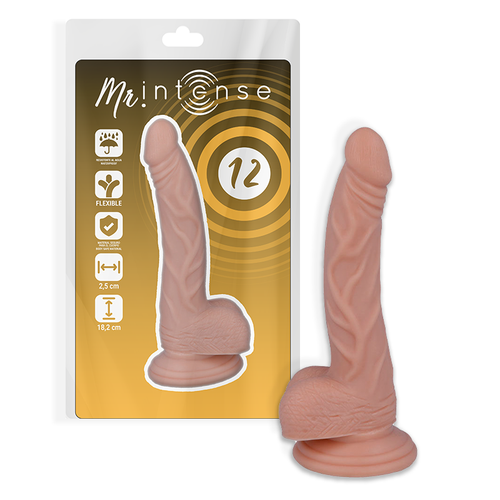 Dildo Realistico 12 – 18,2 cm Ø 2,5 cm