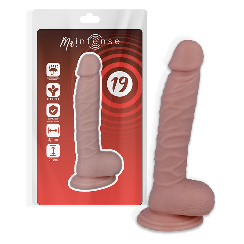 Dildo Realistico 19 – 20 cm Ø 3,1 cm