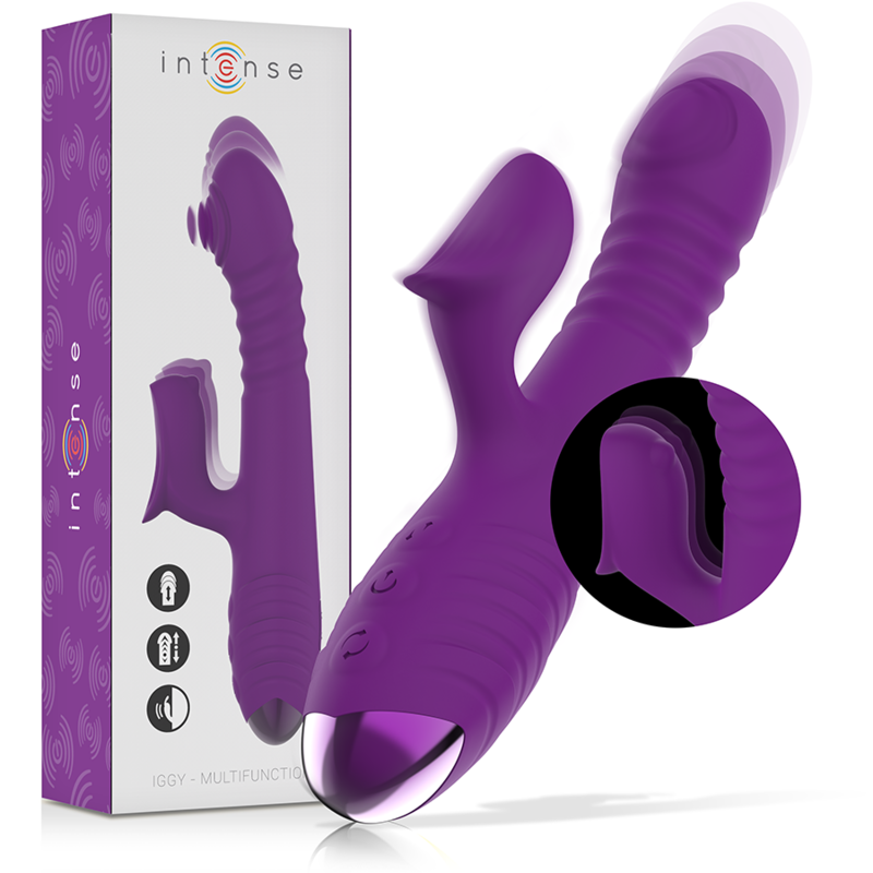 Iggy – Vibratore Up & Down con Stimolazione Clitoridea