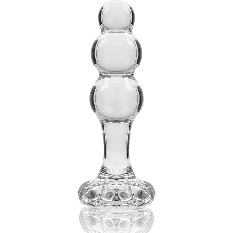 Nebula by Ibiza – Model 1 | Plug Anale in Vetro Borosilicato Trasparente 10,5 cm