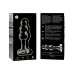 Nebula by Ibiza – Model 1 | Plug Anale in Vetro Borosilicato Trasparente 10,5 cm