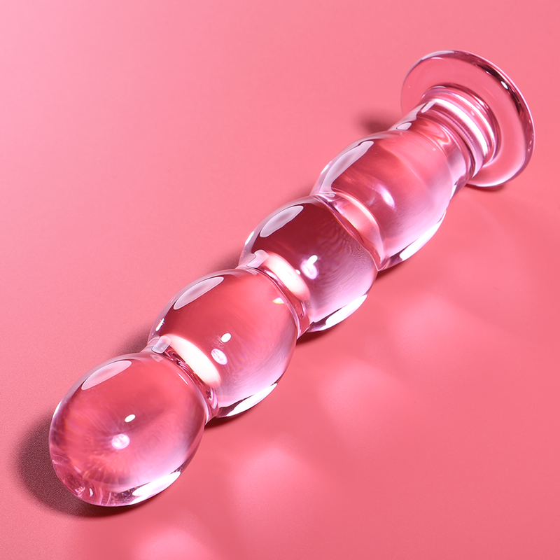 Nebula by Ibiza – Model 10 | Dildo in Vetro Borosilicato Rosa 16,5 cm
