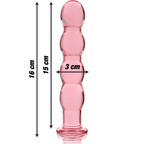 Nebula by Ibiza – Model 10 | Dildo in Vetro Borosilicato Rosa 16,5 cm