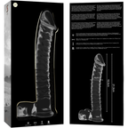 Nebula by Ibiza – Model 23 | Dildo in Vetro Borosilicato Trasparente 21,5 cm