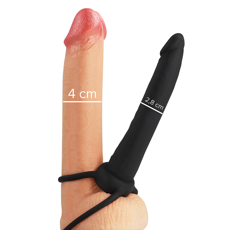 Cobi Onyx – Dildo Anale con Anello 13 cm