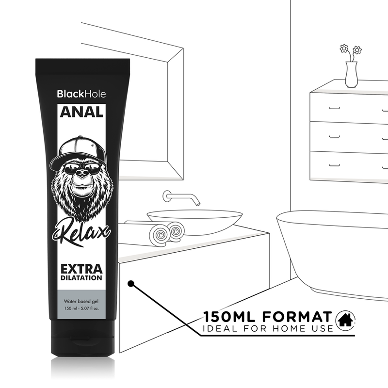 Black Hole – Gel Anale a Base d’Acqua 150 ml