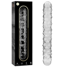 Nebula Model 15, dildo in vetro borosilicato trasparente 18,5 cm