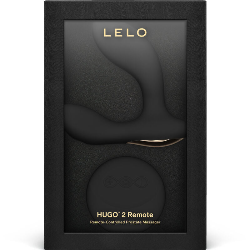 LELO Hugo 2 – Massaggiatore Prostatico con Telecomando Nero