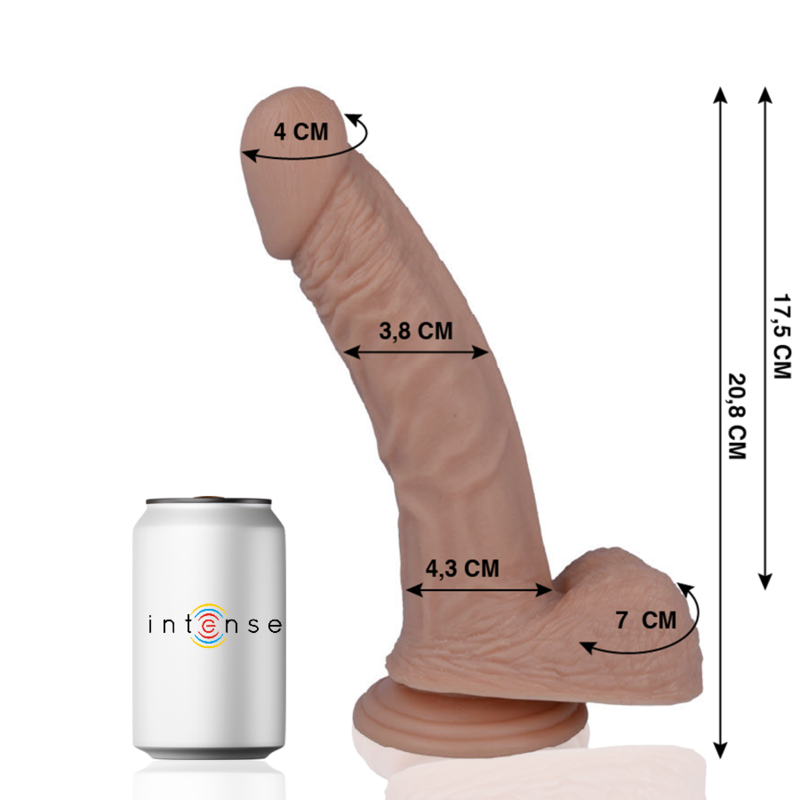 Dildo Realistico 23 – 20,8 cm Ø 3,8 cm