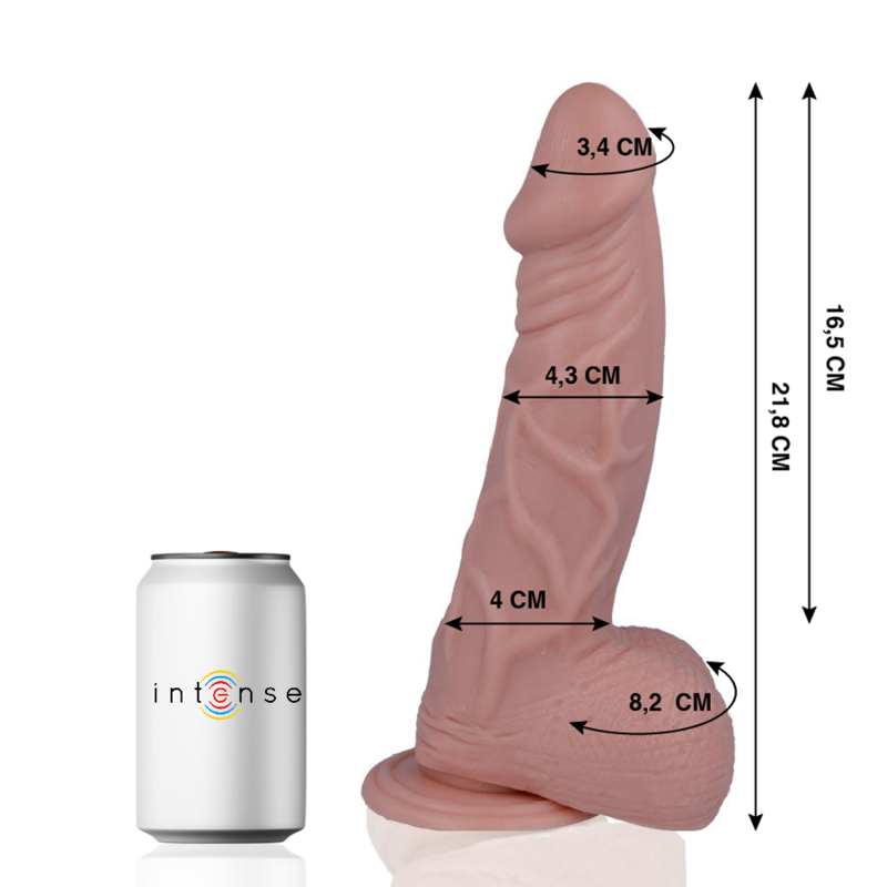 Dildo Realistico 25 – 21,8 cm Ø 4,3 cm