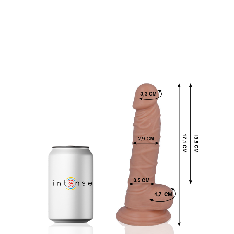 Dildo Realistico 7 – 17,1 cm Ø 2,9 cm
