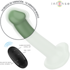 Vibratore Becca con Ventosa 10 Vibrazioni Telecomando Verde