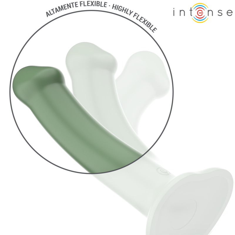 Vibratore Becca con Ventosa 10 Vibrazioni Telecomando Verde