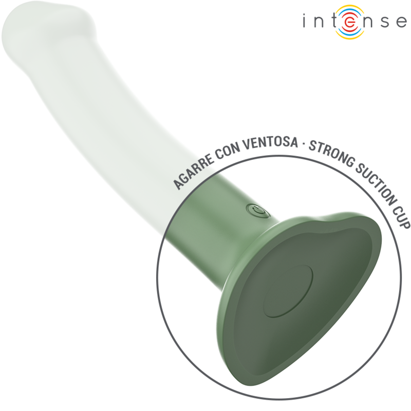Vibratore Becca con Ventosa 10 Vibrazioni Telecomando Verde