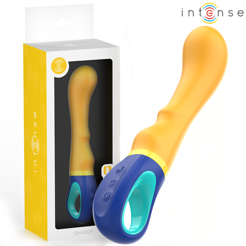 Vibratore Punto G Shaggy Giallo