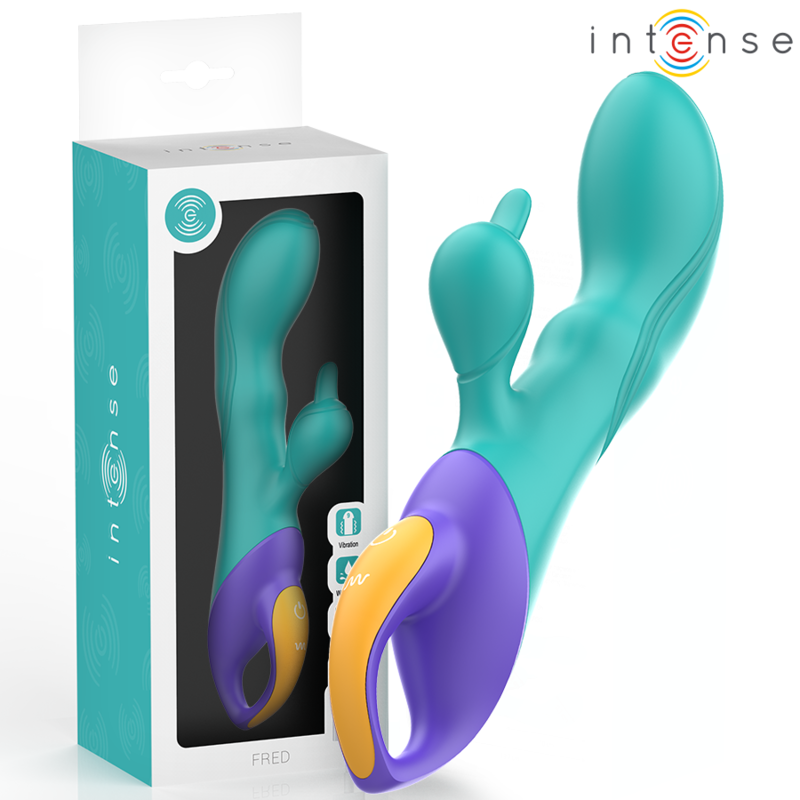 Fred – Vibratore Rabbit Blu