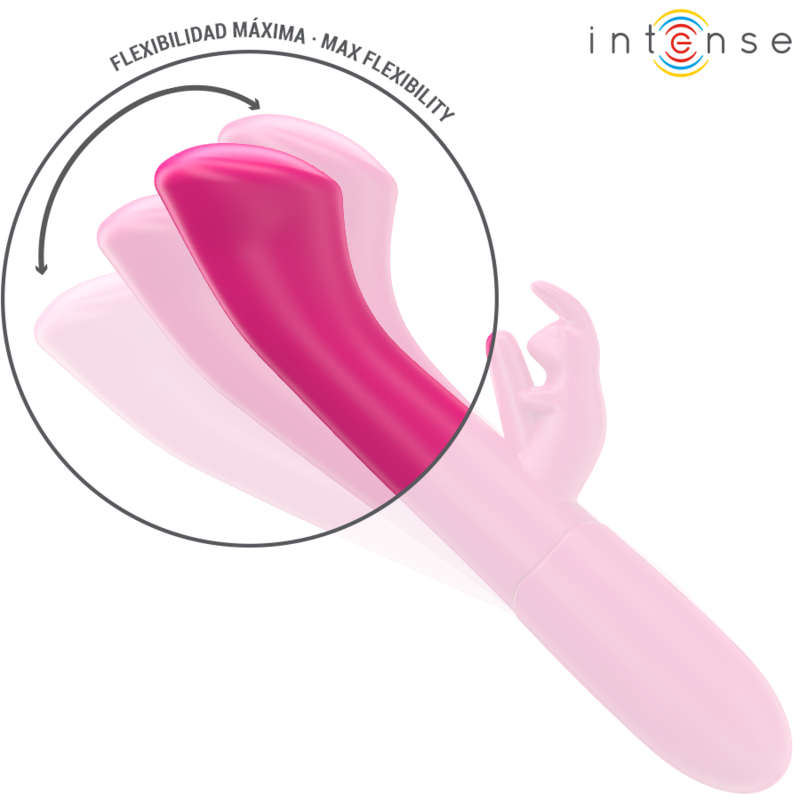 Julieta – Vibratore Coniglio 18,6 cm 10 Vibrazioni Rosa