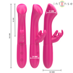 Julieta – Vibratore Coniglio 18,6 cm 10 Vibrazioni Rosa