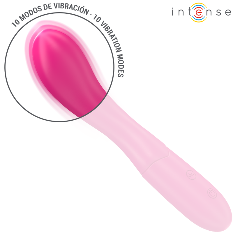 Lisette – Vibratore 19 cm Flessibile 10 Vibrazioni Rosa