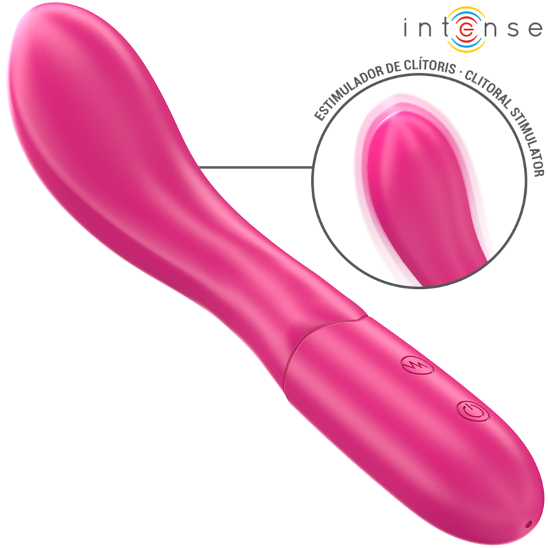 Lisette – Vibratore 19 cm Flessibile 10 Vibrazioni Rosa