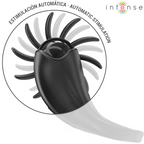 Mabel – Anello Vibrante con Stimolatore Clitorideo Nero